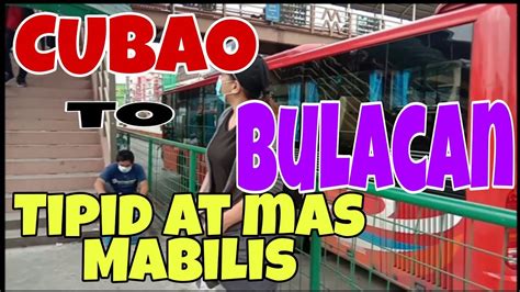 how to go to malolos bulacan from cubao